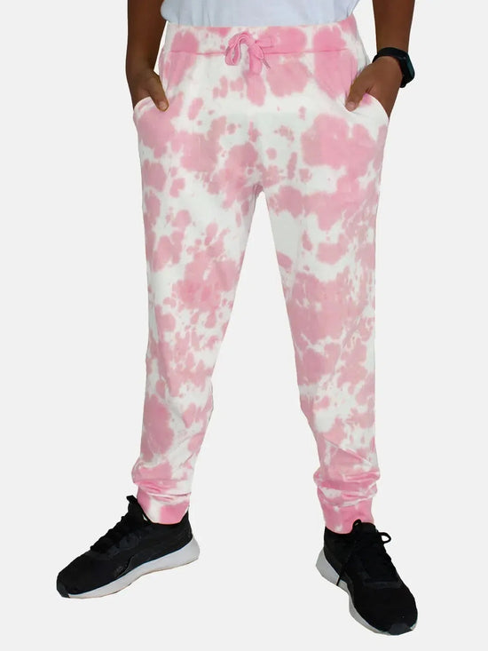 Unisex Cloud effect Tie and Dye Track Pant-AW23UTP018001