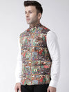 Hangup Men Standard Printed Men's Indian Wear-159A_Printed_Nehru