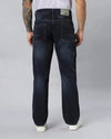 Retro Denim Jeans with 5 pockets-Grey