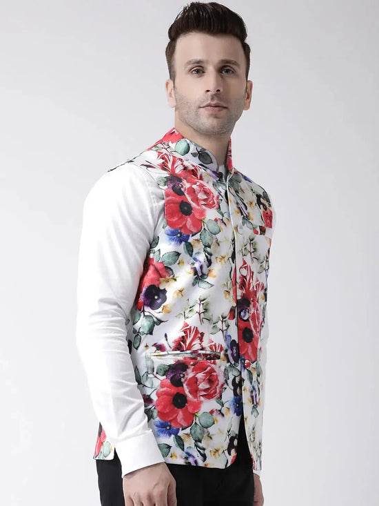 Hangup Men Standard Printed Men's Indian Wear-157A_Printed_Nehru