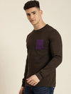 Dillinger Brown Solid Regular T-shirt