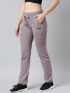 Women Solid Slim Fit Lavender Track Pant-AF-2190-Lavender