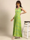 Kalidar Jumpsuit in Lime Green