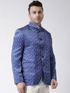 Hangup Men Standard Printed Men Formalwear-D134_5Button_Blazer