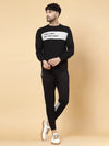 Rigo Printed Round Neck Cotton Terry Tracksuit