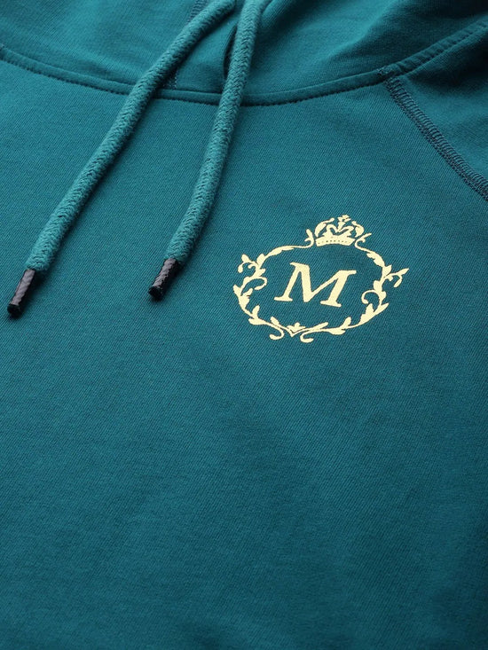 Front pocket hoodies in Teal