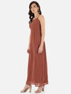 Front Slit Maxi Dress