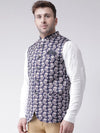 Hangup Men Standard Printed Men's Indian Wear-71APrintedNehru