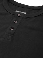 Dillinger Black Solid Regular Heney T-shirt