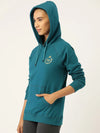 Front pocket hoodies in Teal