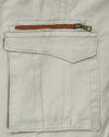 Cargos with Neon Zip and 6 pockets-Grey-HZC9112-30