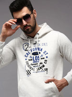 Men White Solid Sweatshirt-OTSS-27-Offwhite