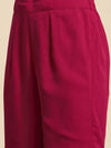 Women Solid Standard Magenta Jumpsuits & Sets