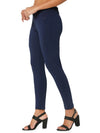 Smarty Pants Women's Cotton Lycra Ankle Length Navy Blue Color Trouser