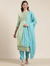 Women Multi Striped Kurta Set-GW-3616-Multi