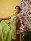 Radiant Festival Glow Saree-SZ-ANU-PG-2097