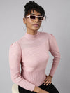 Women Pink Solid Top-SNC-2629-A-Pink