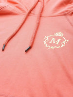 Front pocket hoodies in Peach