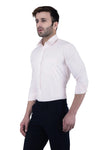 Hangup Men Standard Solid Shirts-SolidC3BPink