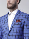 Hangup Men Standard Checkered Men Formalwear-D75CheckBlazer