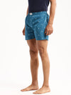 Men Teal Printed Boxer-AM-126-7-Teal