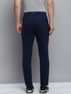 Men Navy Solid Casual Track Pant-WG-994-Navyblue