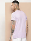 Difference Of Opinion Men's Purple Plain T-Shirt