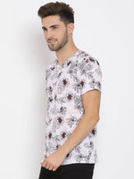 Hangup Men Standard Printed T-Shirts-26T_Henley_Print_TShirt