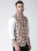 Hangup Men Standard Printed Men's Indian Wear-65APrintedNehru