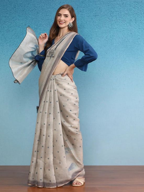 Statement Wonder Drape Saree-SZ-DGNARI2-BE-2179