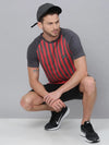 Dillinger Stripes Printed T-shirt