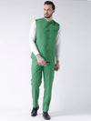 Hangup Men Standard Solid Men's Indian Wear-GreenBasket