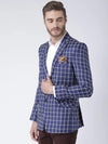 Hangup Men Standard Checkered Men Formalwear-F4_Check_Blazer