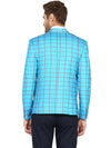 Hangup Men Standard Checkered Men Formalwear-D12CheckBlazer