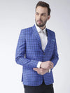 Hangup Men Standard Checkered Men Formalwear-D19CheckBlazer