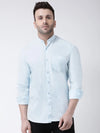 Hangup Men Slim Solid Shirts-BenBlueShirt