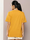 Dillinger Mustard Graphic Oversized T-Shirt-WMNCR508AWD-XS