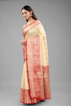 Majestic Queen’s Drapery Saree-SZ-CRB5-WT-578