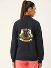 Front open Sweatshirt in Navy