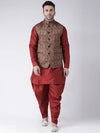 Hangup Men Standard Printed Men's Indian Wear-117APrintedNehru