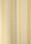 Aster linen minimal design curtain for living room - Room darkening - Mustard - Pack of 1-240421037