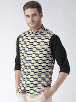 Hangup Men Standard Printed Men's Indian Wear-31APrintedNehru