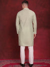 Sequin Chikankari Front Open Kurta With Pyjamas-JOKP-P-5029Pista