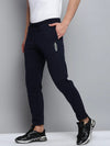 Men Navy Solid Casual Track Pant-WG-985-Navyblue