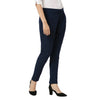 Smarty Pants Women's Cotton Lycra Ankle Length Blue Formal Trouser-SMPT-887B-S