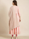 Women Anarkali Pink Solid Kurta Comes with Dupatta-DK-FS-2831-Pink