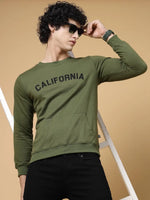 Rigo Printed Round Neck Fleece Sweatshirt-SW09181065-L