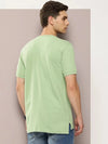 Dillinger Green Solid Regular Heney T-shirt