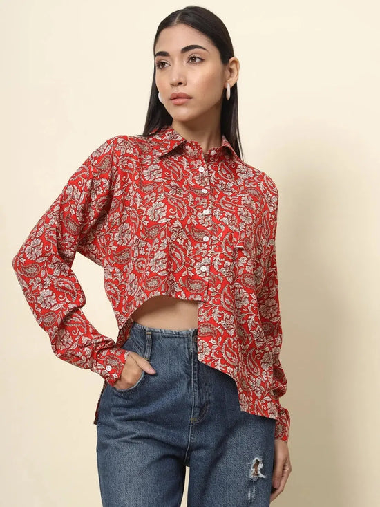 Paisley Loose Fit Shirt