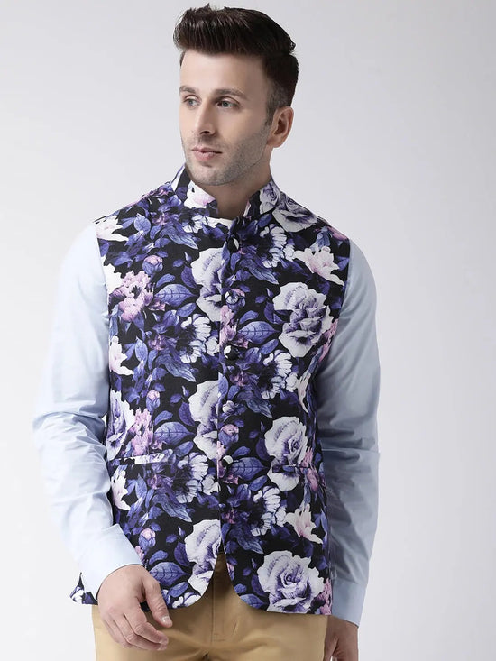 Hangup Men Standard Printed Men's Indian Wear-162A_Printed_Nehru